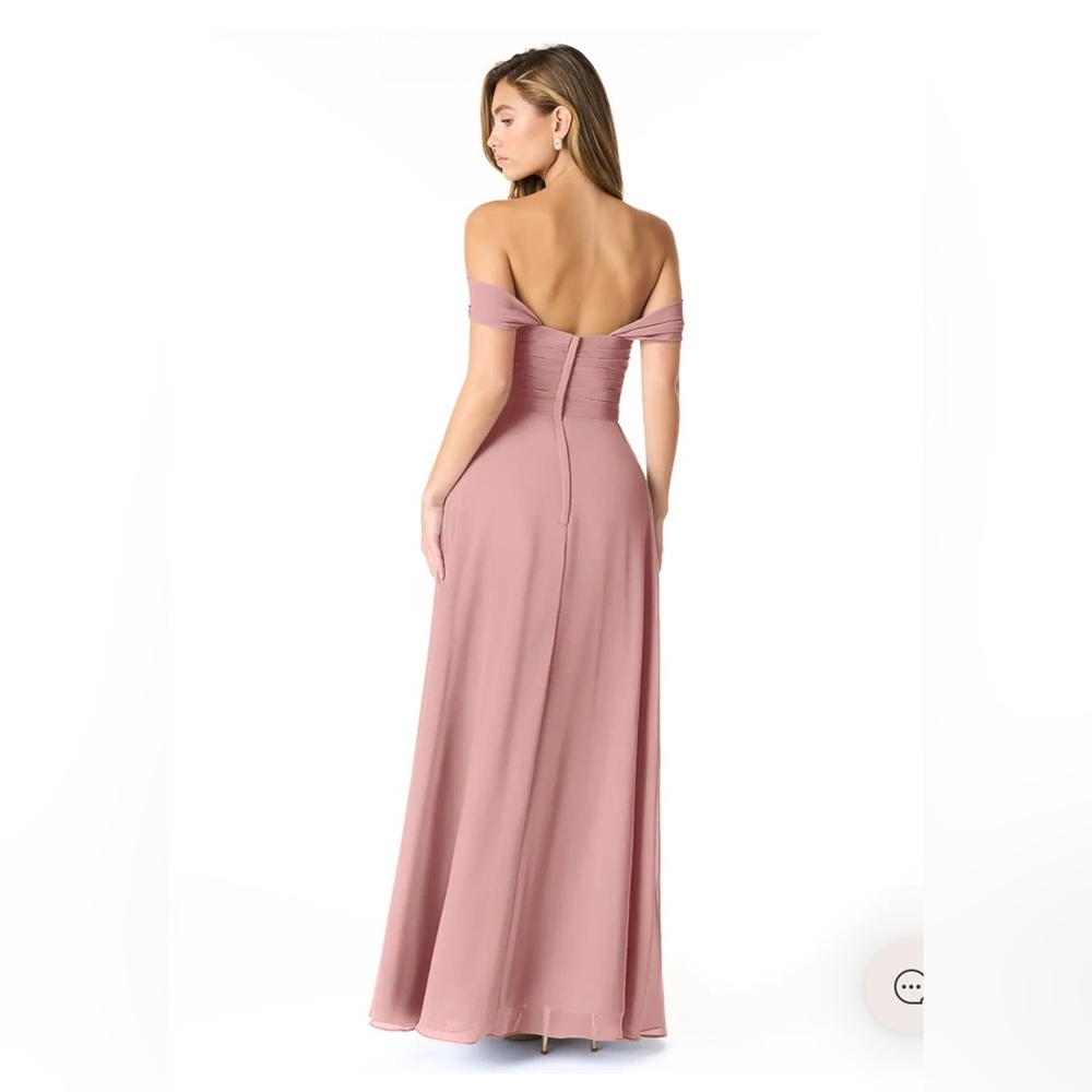 Azazie Kaitlynn Dress in Dusty Rose (with broken hook) - Picture 3 of 10